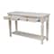 International Concepts Rectangle Vista Console/Sofa Table, 48 W, 16 L, 30 in H, Wood, Unfinished OT-15S - alternate 3